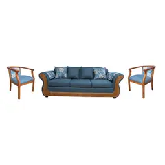 ALMORE - SOFA COMENSAL 311 IRLANDA AZUL MIEL