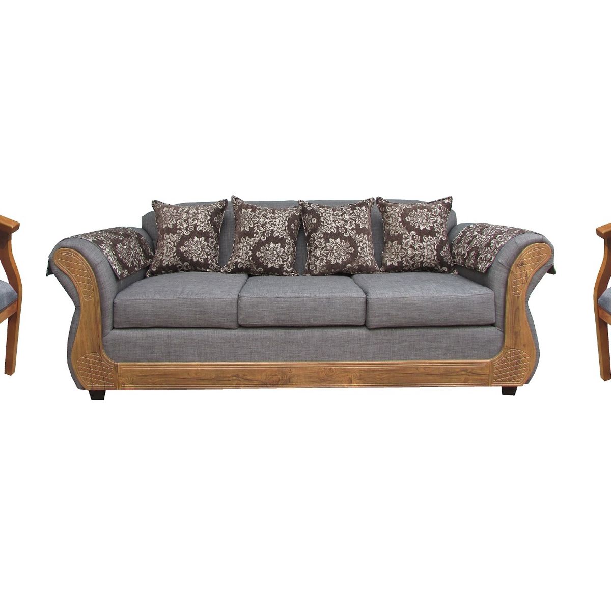 ALMORE - SOFA  COMENSAL 311 IRLANDA GRIS MIEL ALMORE