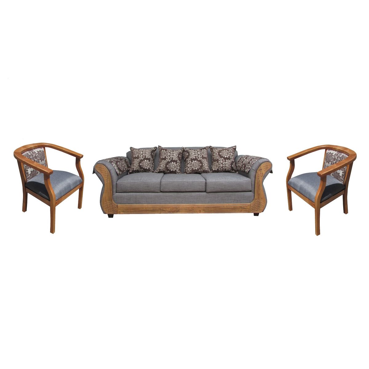 ALMORE - SOFA  COMENSAL 311 IRLANDA GRIS MIEL ALMORE