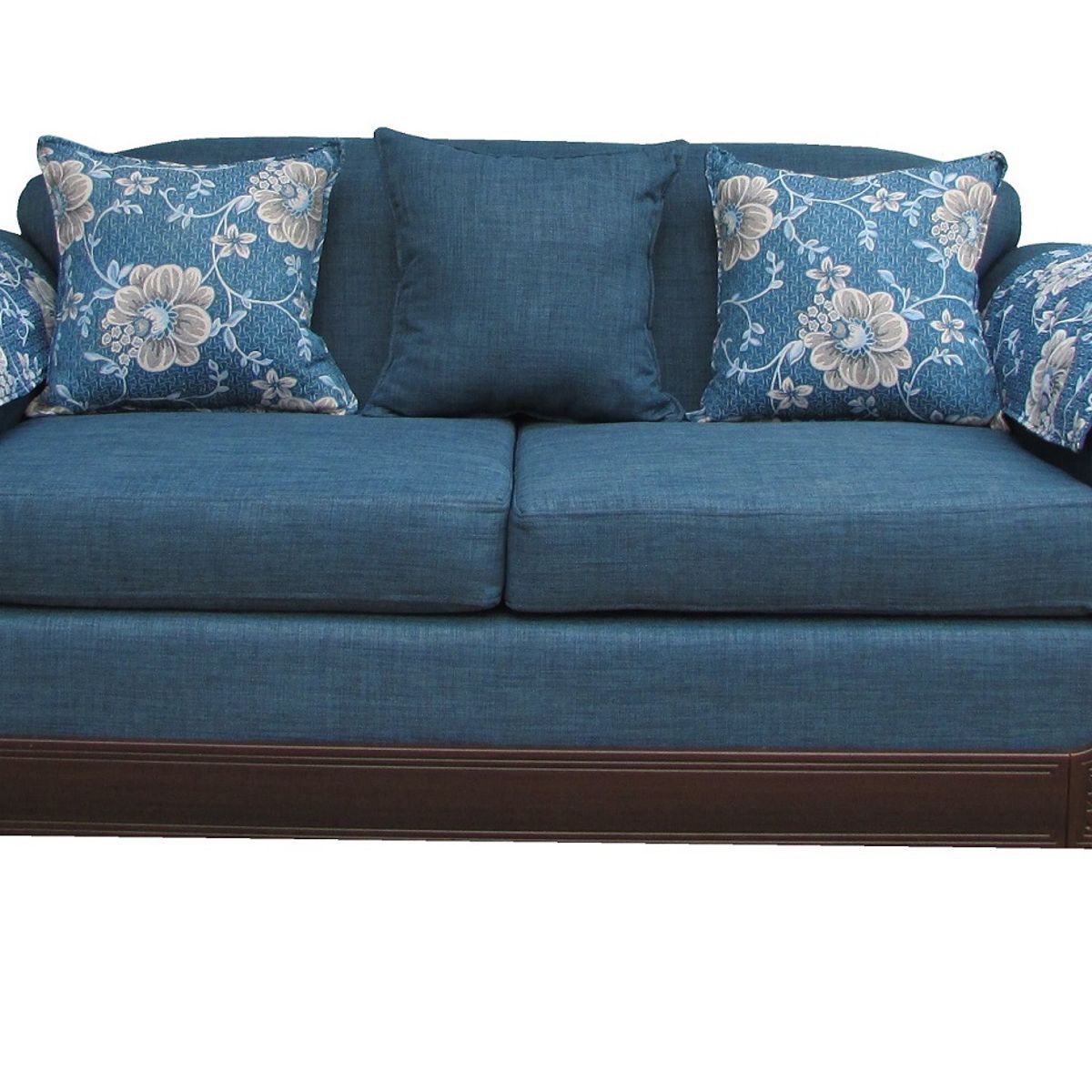 ALMORE - SOFA IRLANDA 2 CPS AZUL CHOCO ALMORE