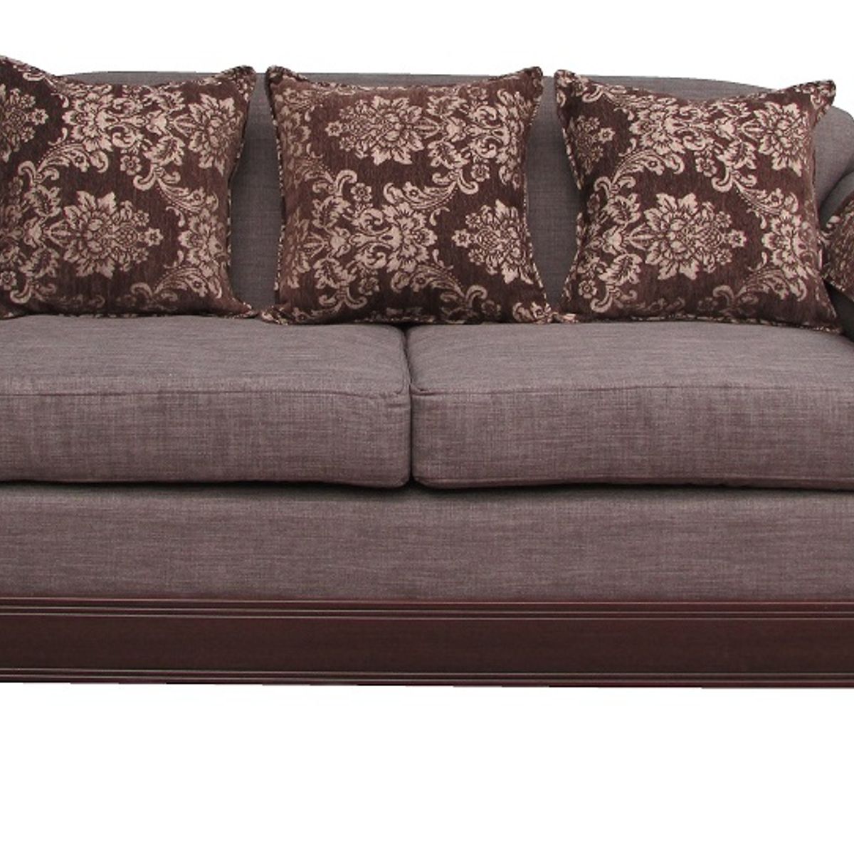 ALMORE - SOFA IRLANDA 2 CPS GRIS CHOCO ALMORE
