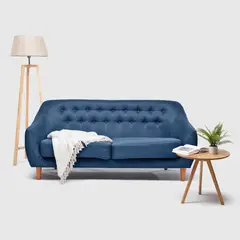 ALMORE - SOFA NORWEIS 2 CPS TELA AZUL