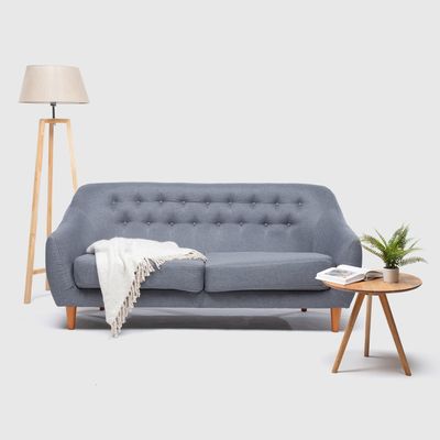 Imagen 2 del producto SOFA NORWEIS 2 CPS TELA GRIS