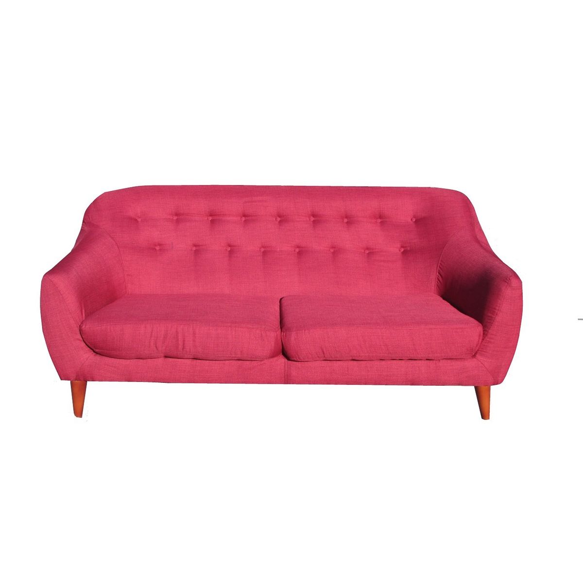ALMORE - SOFA NORWEIS 2 CPS TELA ROJO ALMORE