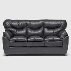ALMORE - SOFA BELEN 3 CPS PU NEGRO