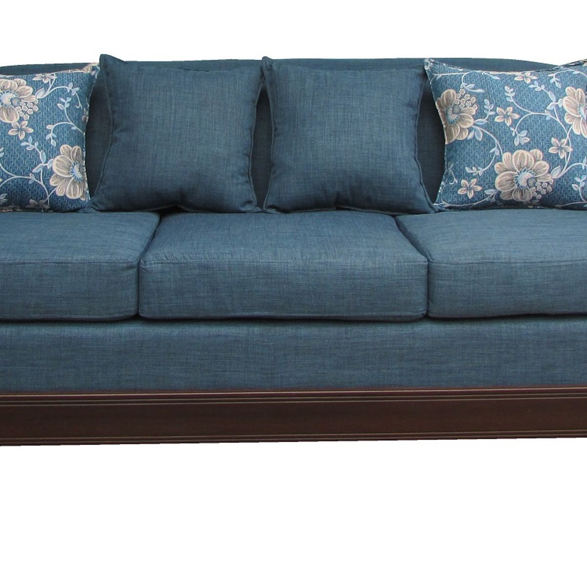 ALMORE - SOFA IRLANDA 3 CPS AZUL CHOCO ALMORE