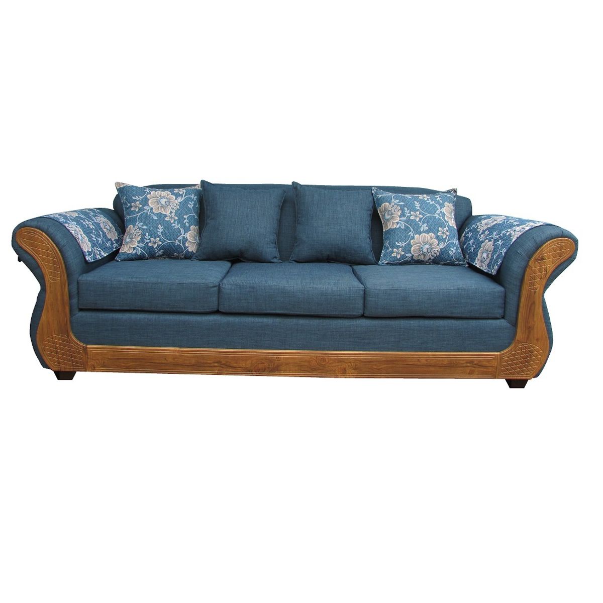 ALMORE - SOFA IRLANDA 3 CPS AZUL MIEL ALMORE