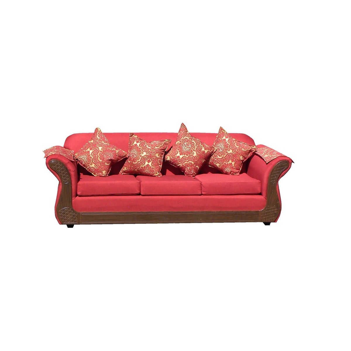 ALMORE - SOFA IRLANDA 3 CPS ROJO CHOCO ALMORE