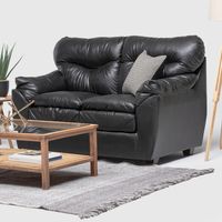 SOFA BELEN 2 CPS PU NEGRO