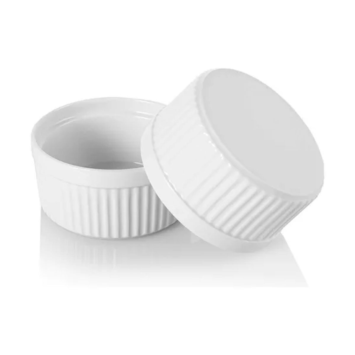 GENERICO - Pack 12 Pocillo De Cerámica Porcelana 9 Cm