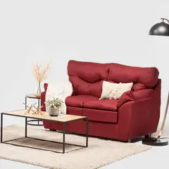 ALMORE - SOFA BELEN 2 CPS TELA ROJO
