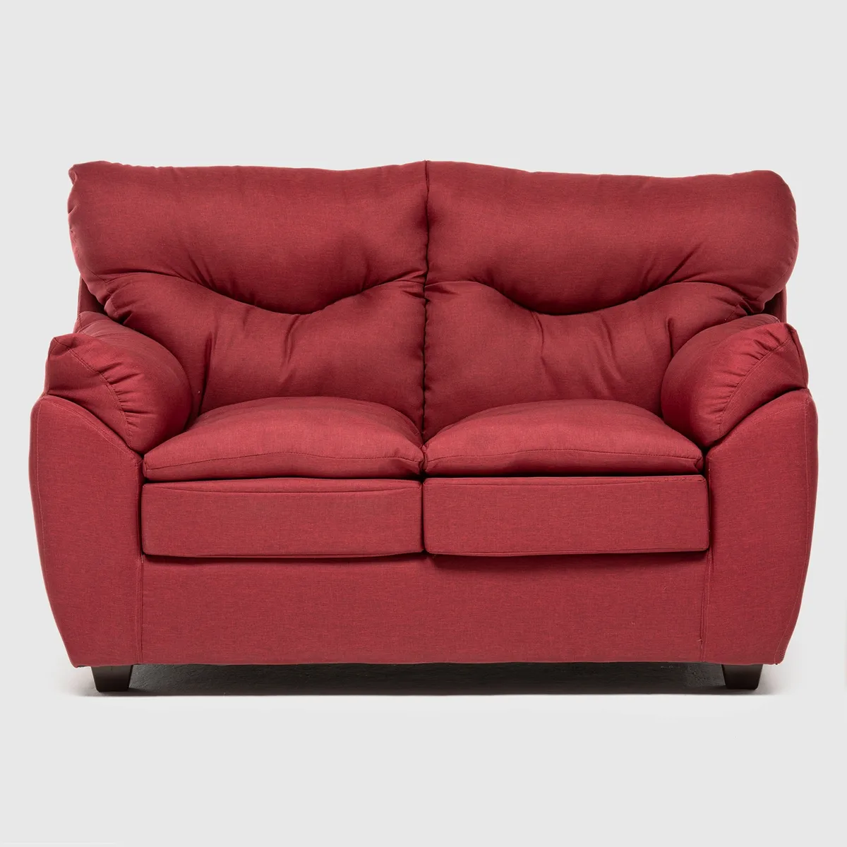 ALMORE - SOFA BELEN 2 CPS TELA ROJO ALMORE