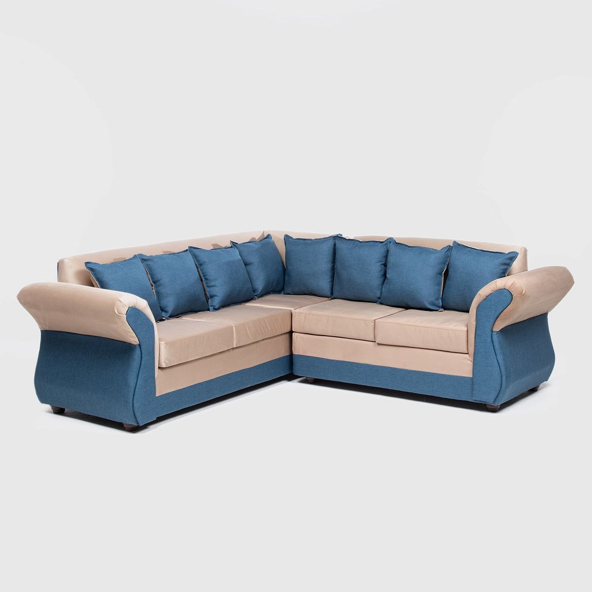 ALMORE - SECCIONAL NEW IRLANDA BI BEIGE AZUL ALMORE