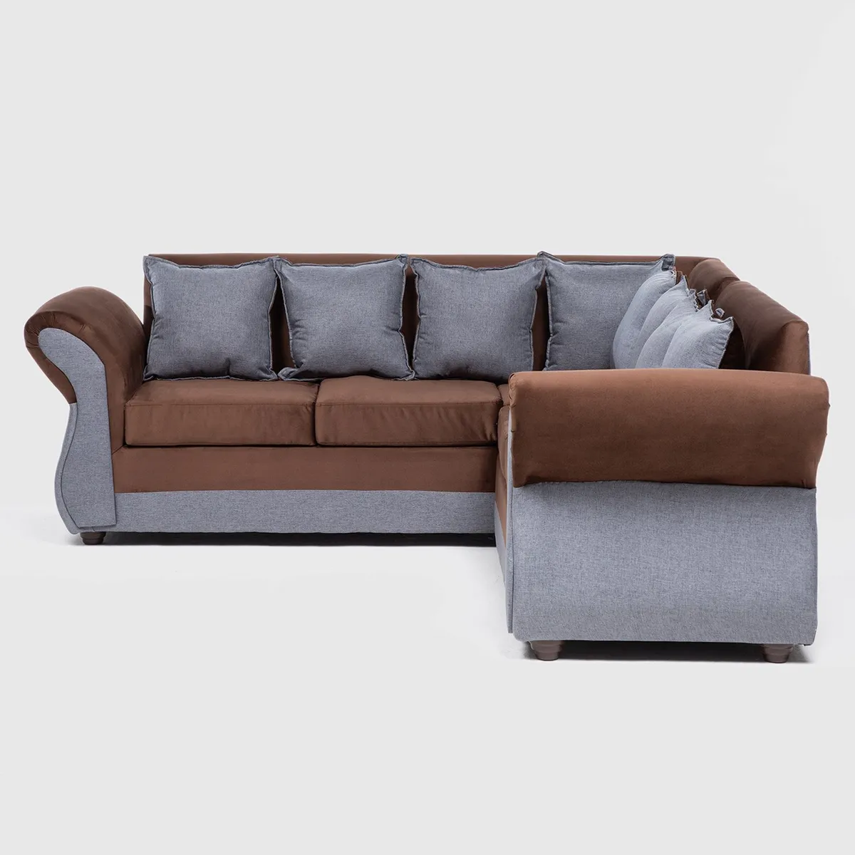 ALMORE - SECCIONAL NEW IRLANDA BI CAFE GRIS ALMORE