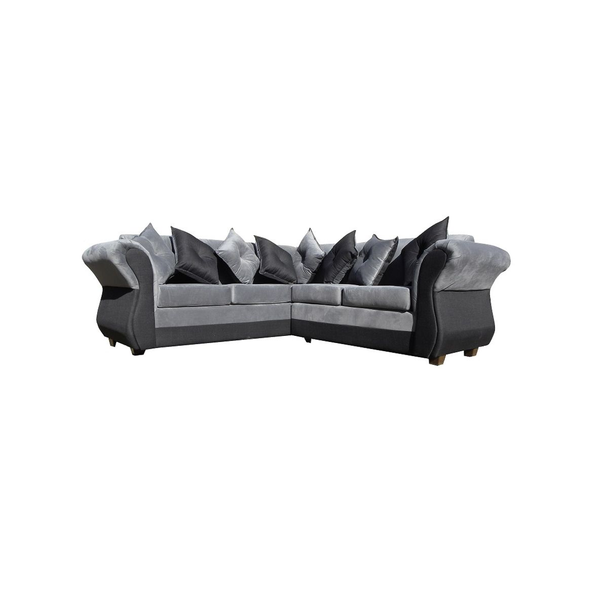 ALMORE - SECCIONAL NEW IRLANDA BI GRIS NEGRO ALMORE