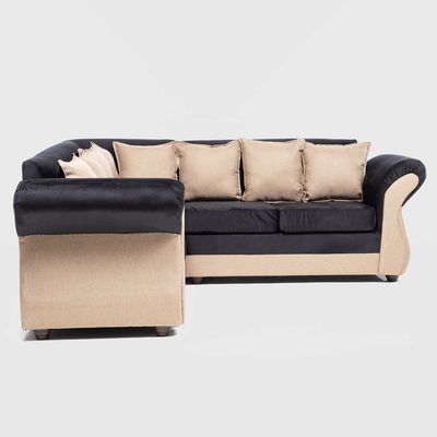 Imagen 2 del producto SECCIONAL NEW IRLANDA BI NEGRO BEIGE