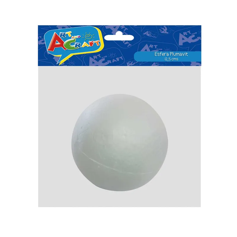 PRONOBEL - Pelota De Plumavit 12,5 cm Art & Craft