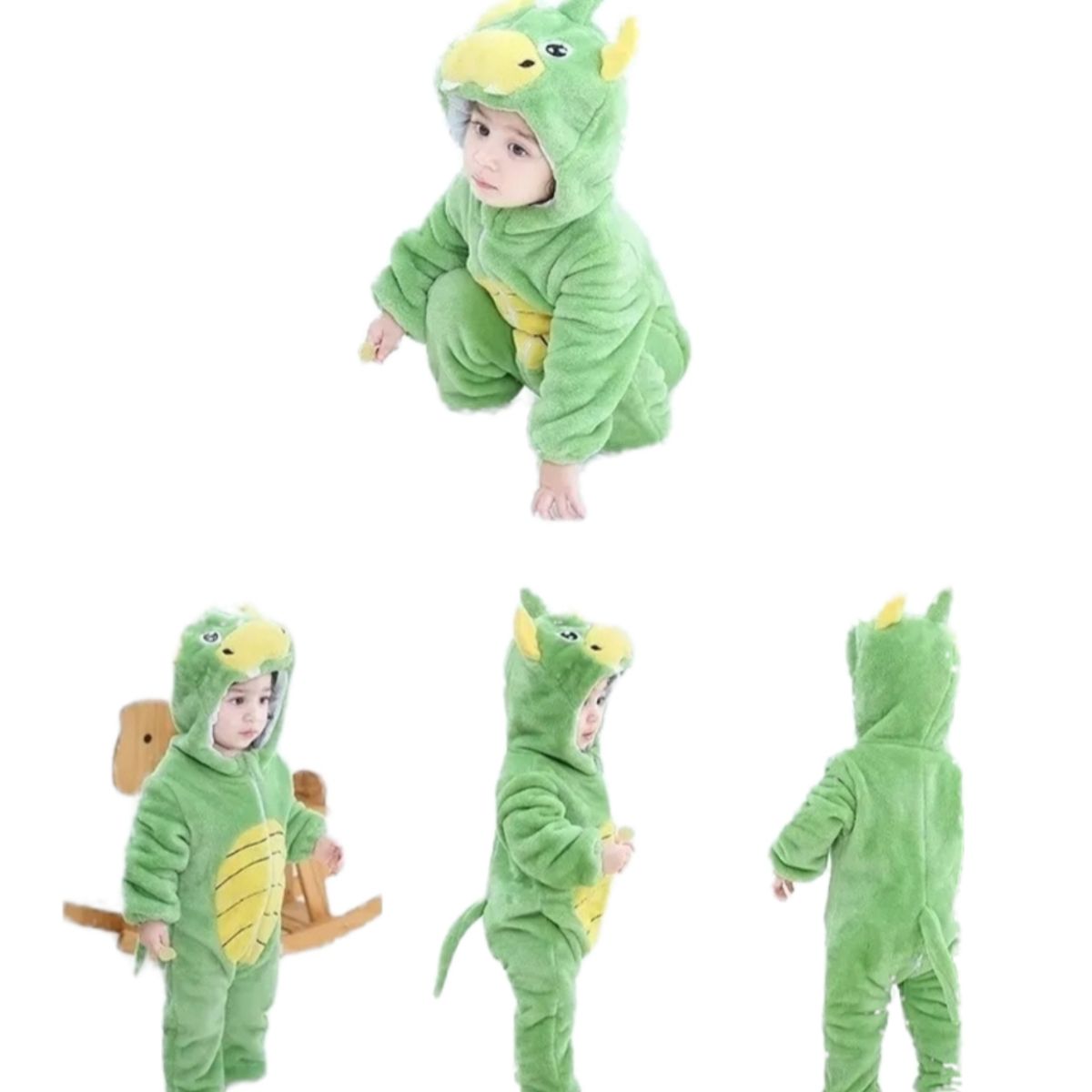 AGW - Pijama Enterito Polar Bebés Dragón