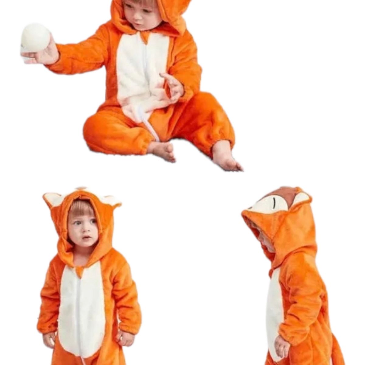 AGW - Pijama Enterito Polar Bebés Zorrito