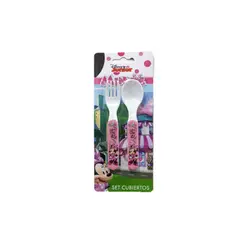 INTEK GAMES - Set Cubiertos Infantiles Minnie