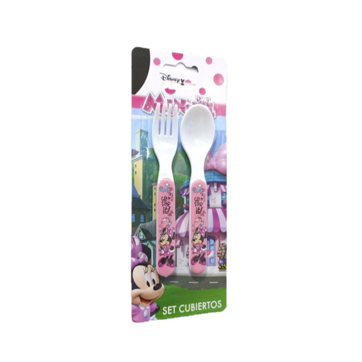 INTEK GAMES - Set Cubiertos Infantiles Minnie