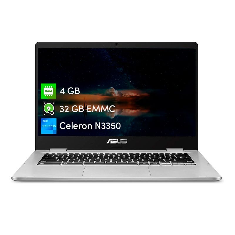 ASUS - Notebook Asus Chromebook C423 Celeron 4GB 32GB 14 Chrome Os
