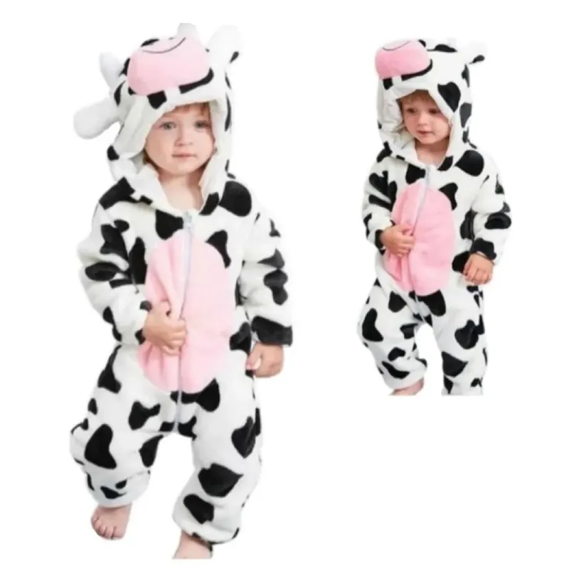 AGW Pijama Enterito Polar Bebés Vaca