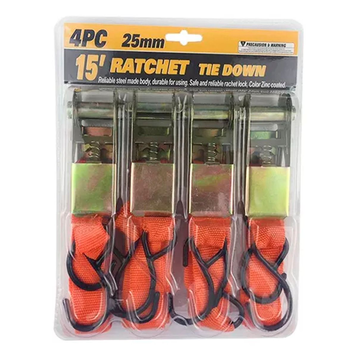 OFERTABKN - Set Kit Juego Eslinga Cinta Amarre Ratchet 4 Piezas