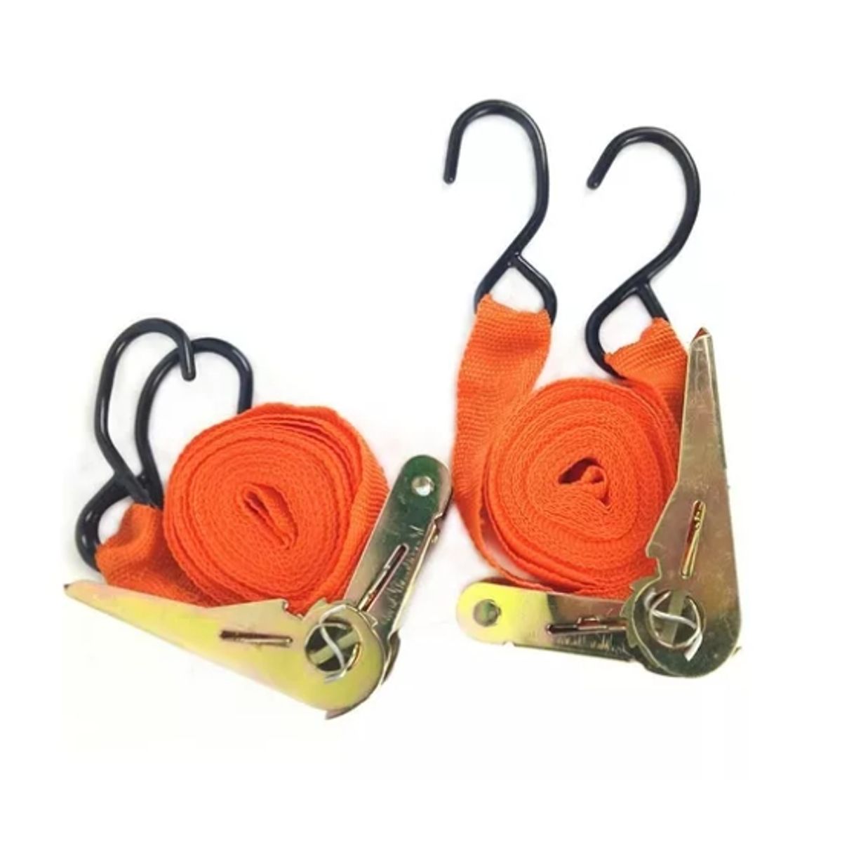 OFERTABKN - Set Kit Juego Eslinga Cinta Amarre Ratchet 4 Piezas