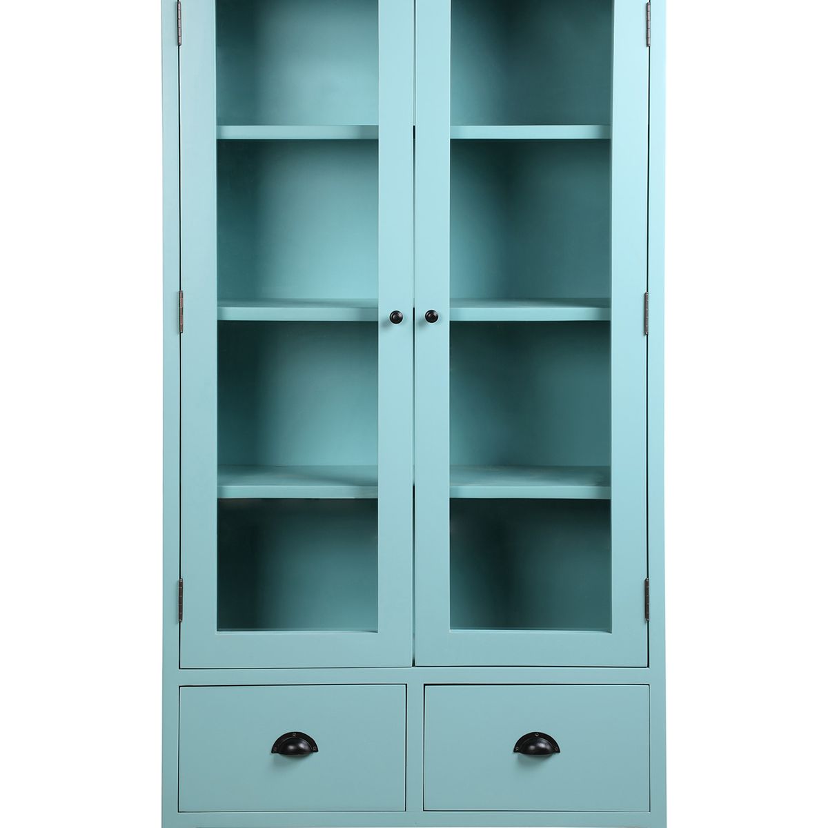 MUEBLES NATIVA - VITRINA LINDEROS TURQUESA