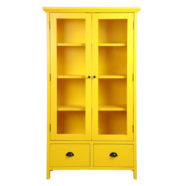 MUEBLES NATIVA - Vitrina Linderos Amarilla