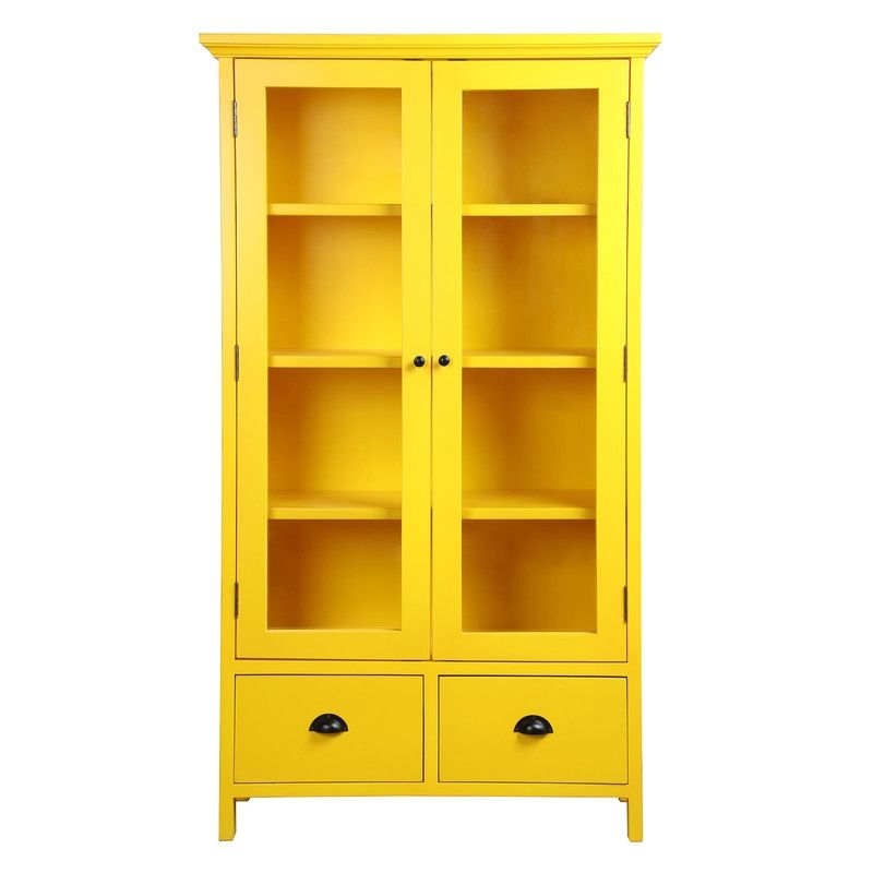 MUEBLES NATIVA - Vitrina Linderos Amarilla