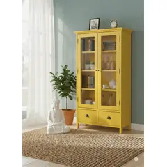 MUEBLES NATIVA - Vitrina Linderos Amarilla