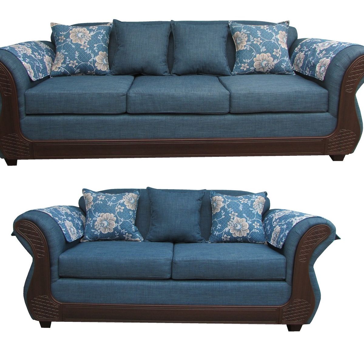 ALMORE - JGO LIVING IRLANDA 3.2 AZUL CHOCO ALMORE