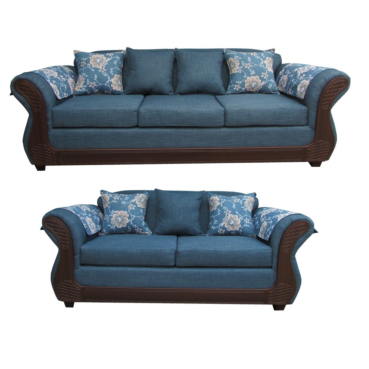 ALMORE - JGO LIVING IRLANDA 3.2 AZUL CHOCO ALMORE