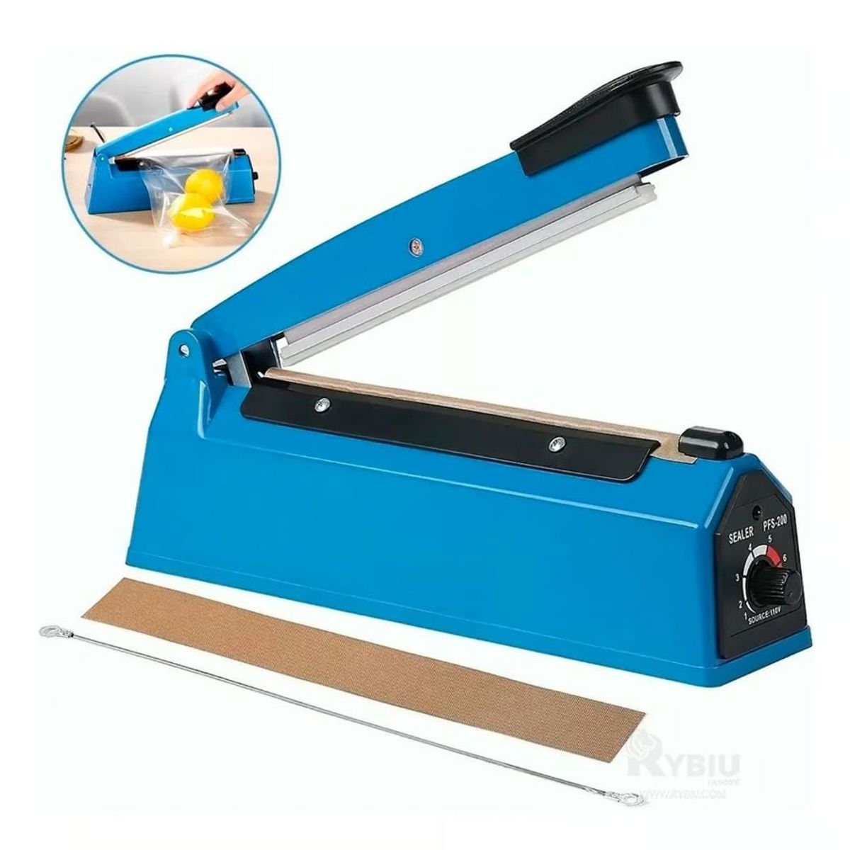 GENERICO - Selladora de Bolsas 300mm Maquina Sellador Térmico Premium