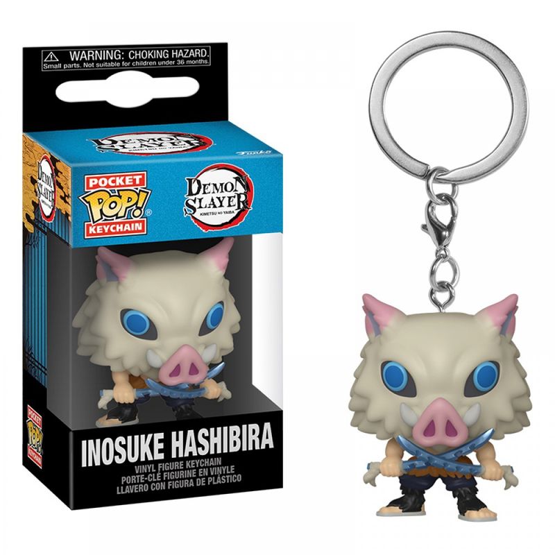 FUNKO - Funko Pop Llavero Demon Slayer Kimetsu No Yaiba Inosuke