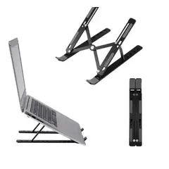 UNIVERSAL - SOPORTE LAPTOP PLEGABLE NEGRO