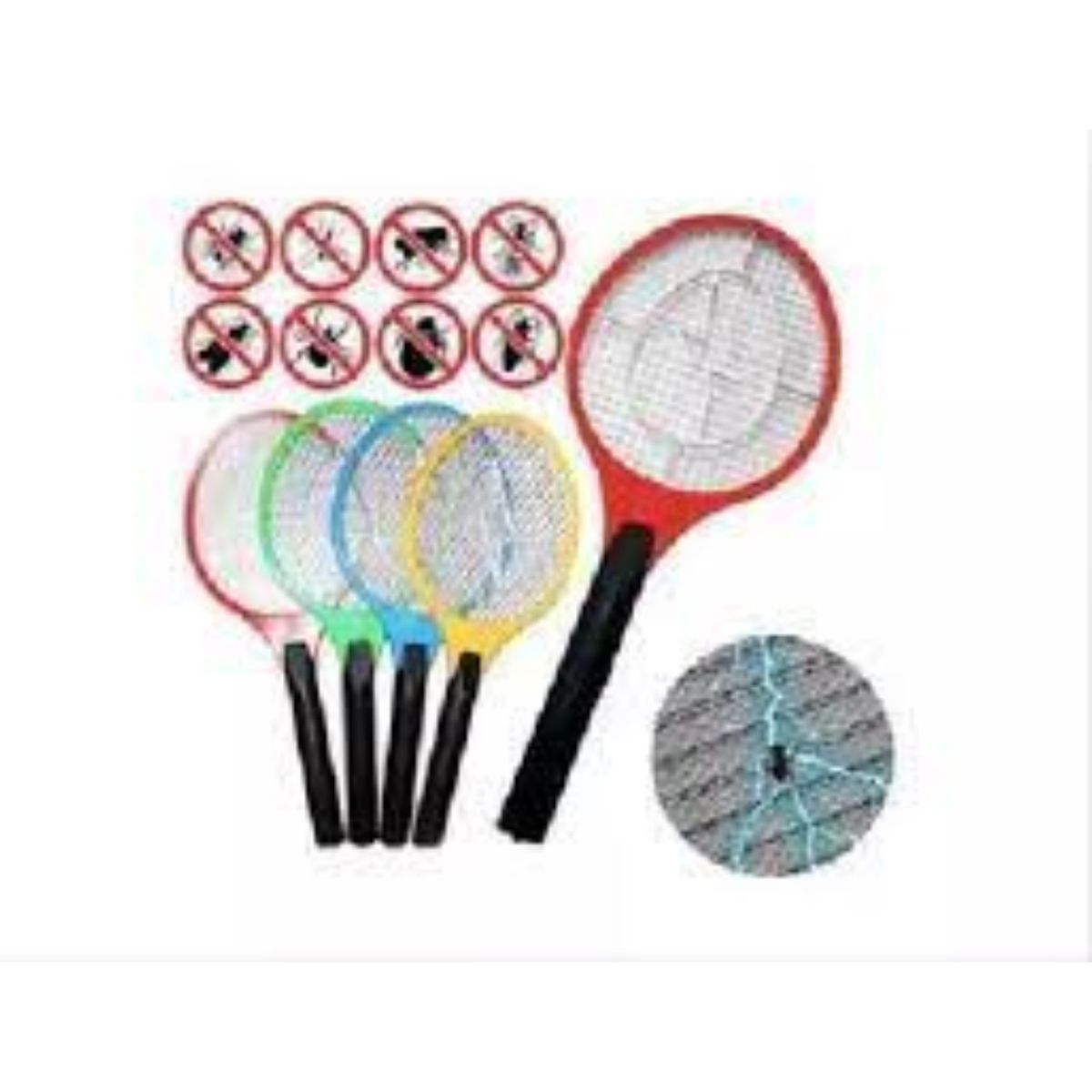 GENERICO - mata mosca raqueta recargable