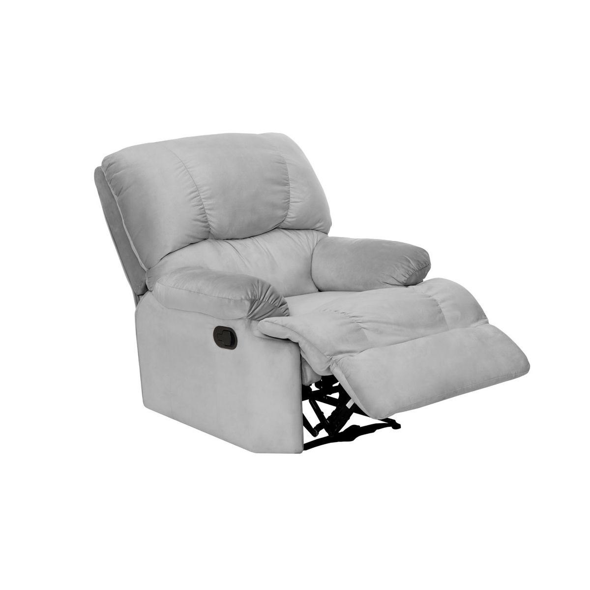 LATAM HOME - Bergere Latam Home Perugia Reclinable 1 Cuerpo Gris