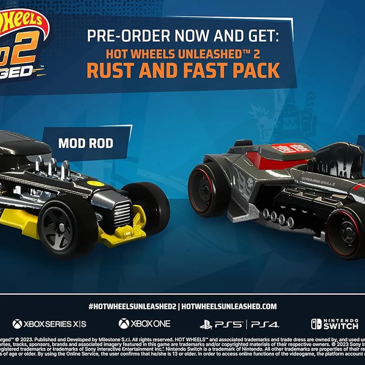 MILESTONE - Hot Wheels Unleashed Turbocharge 2 Standard Edition PS5 Fisico