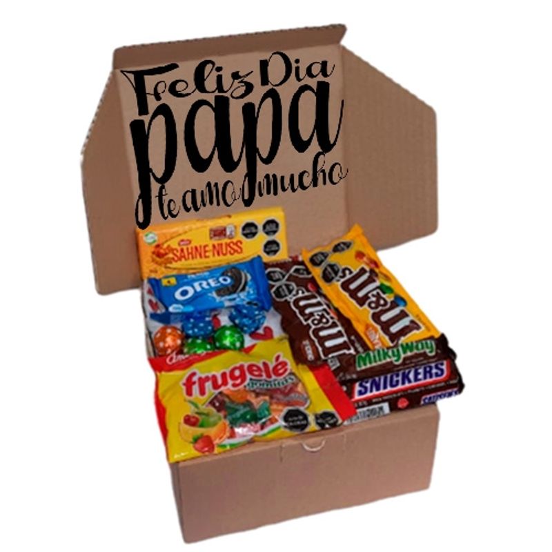 GENERICO - Box Sorpresa Regalo Dia Del Padre Feliz Dia Papa