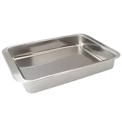 GENERICO - X4 Bandeja Para Horno Bandeja De Acero Inoxidable Multiuso