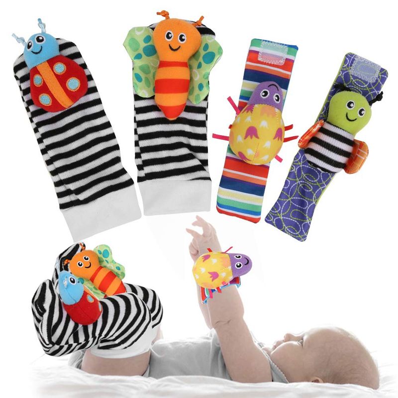 BEBE - Set de estimulacion temprana manos y pies para bebe