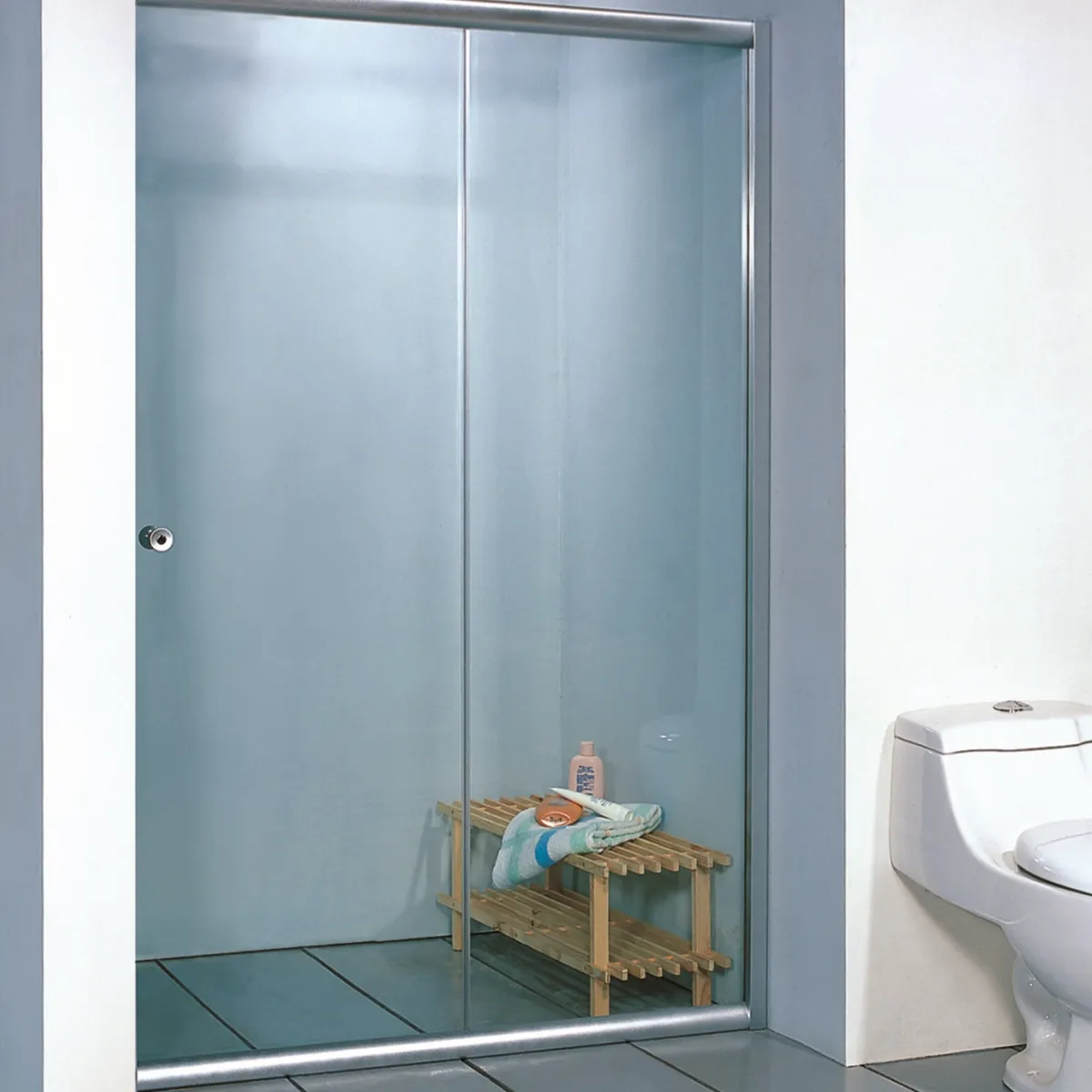 TEBISA - Mampara corredera para receptaculo 150x195