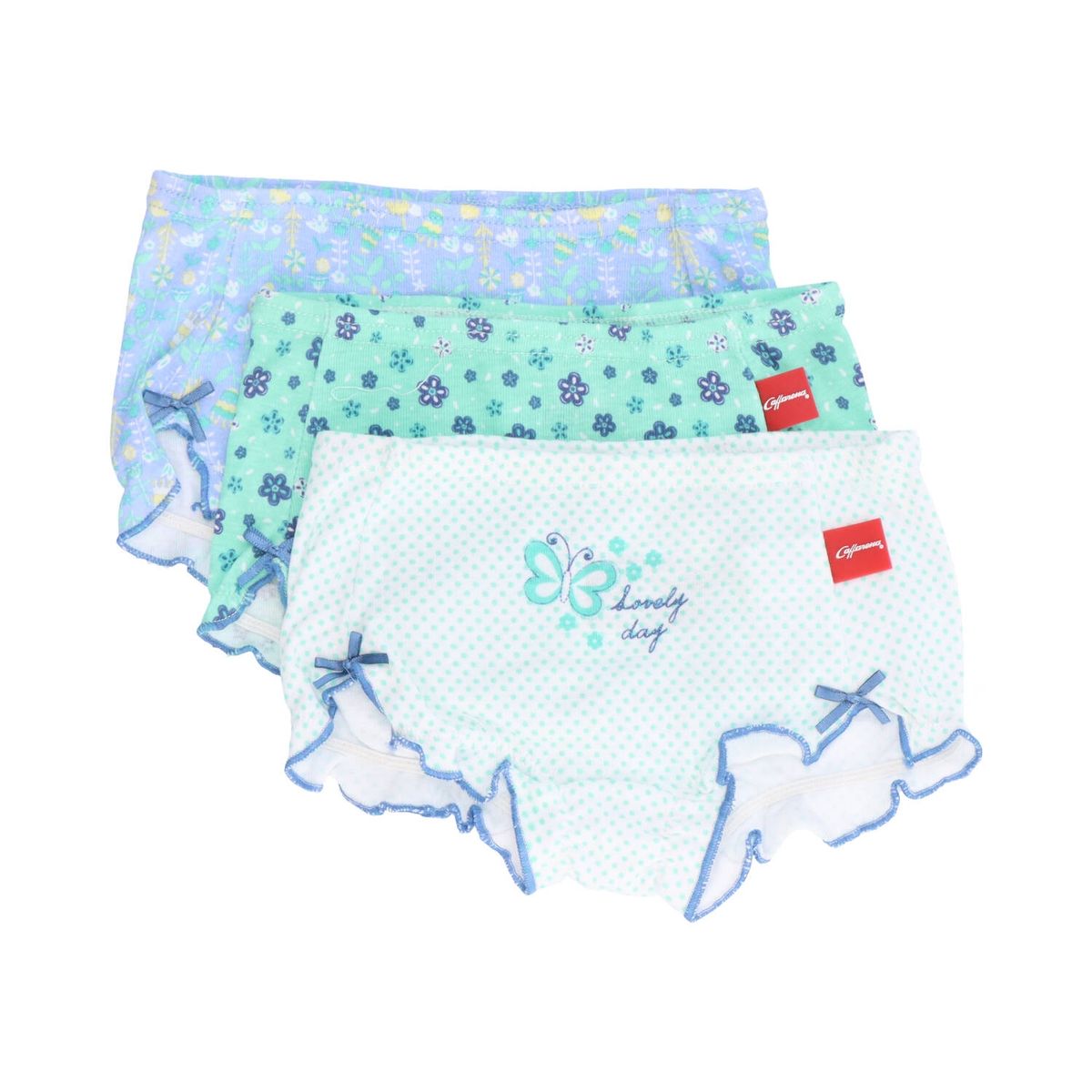 CAFFARENA - Calzón Niña Pack 3 Caffarena.