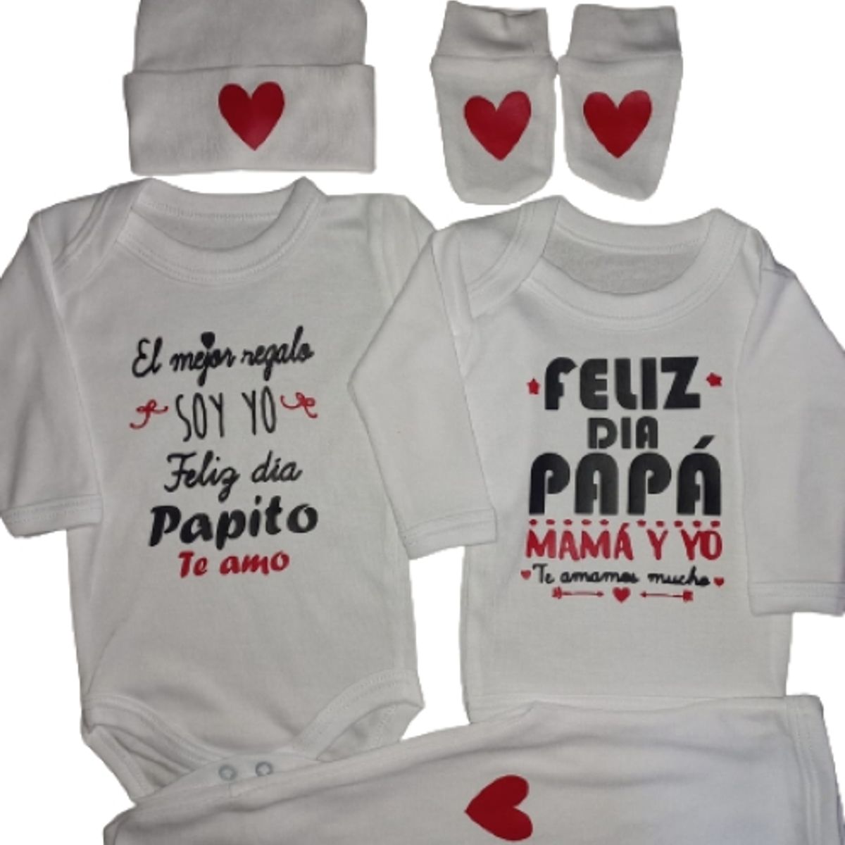 GENERICO - Ajuar hasta 6 meses. Feliz día Papá