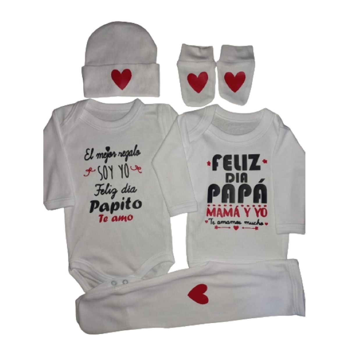 GENERICO - Ajuar hasta 6 meses. Feliz día Papá