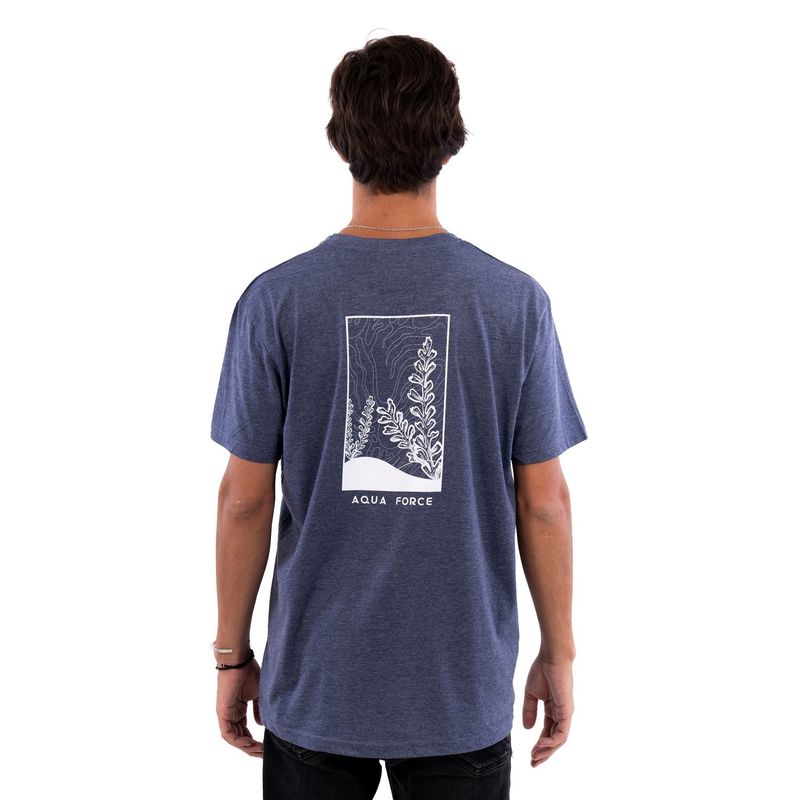 AQUA FORCE - POLERA REEF AZUL M - UNISEX