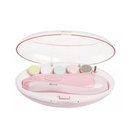 Corta Uñas Para Bebés Y Niños Lima Eléctrica Pulidor ROSA